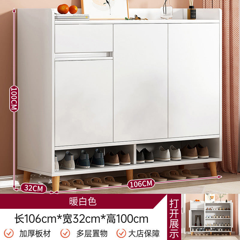 Shoe cabinet Home entrance Simple modern entry Living room Simple small apartment Large capacity Economic storage Shoe rack