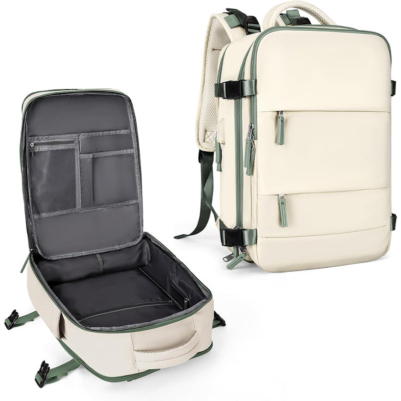 New travel backpack portable large-capacity multi-functional waterproof business backpack dry and wet separation leisure travel bag