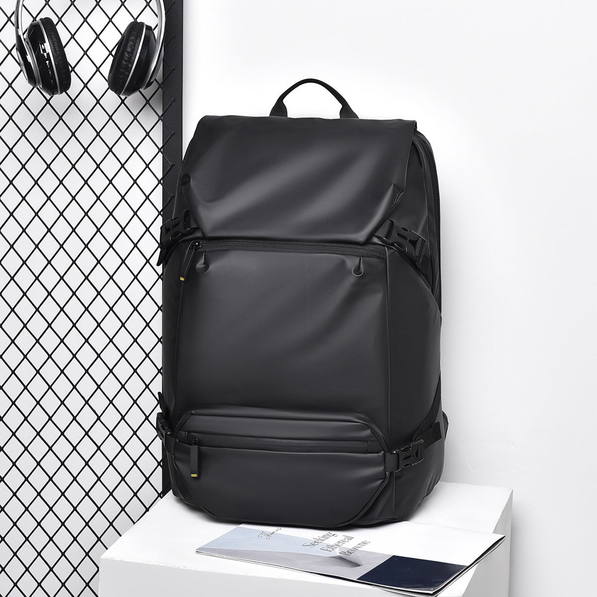 New Men's Backpack Large Capacity Business Commuter Computer Bag Fashion Business Travel Backpack Student School Bag