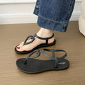 new arrival women's summer outwear non-slip heartflats beach one-piece flip-flop women's sandals