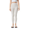 High-waisted, seamless yoga leggings - barely-there feel, tummy control, butt lift, slimming, workout cropped leggings for women - d25034