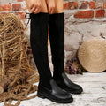 autumn and winter over-the-knee boots for women  new export large size difference 0.5   dropshipping