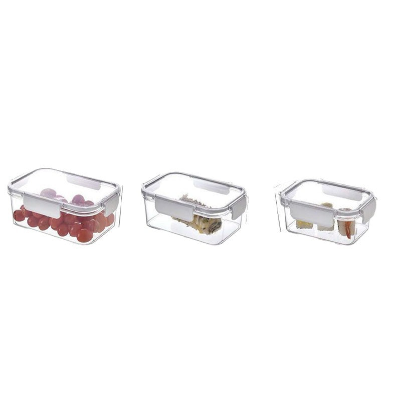 Here are a few options, depending on the specific nuance you want to convey:  **option 1 (focus on functionality):**  "food storage containers - leakproof, transparent, and food-grade: perfect for students, salads, fruits, picnics, and freezing. ideal for