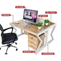 Executive office desk and chair set - 4/6 seater - minimalist modern design - boss desk, computer desk, partition desk - no [screen/partition]