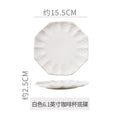 6inch plate-white