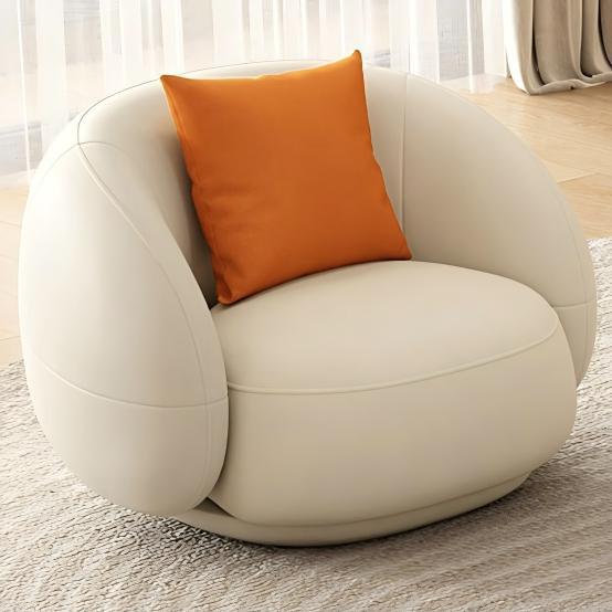 Beauty salon sofa rest area reception creative cream style clothing store small sofa living room modern casual small apartment