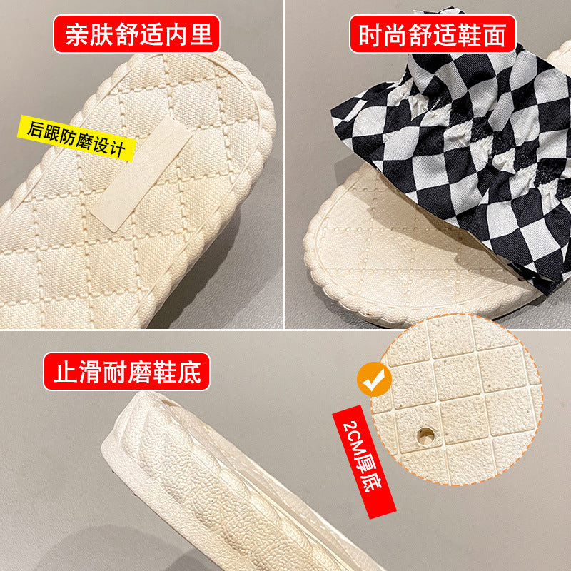 Women's summer sandals: new korean style flat beach slippers - non-slip, casual, soft sole, open-toe slides