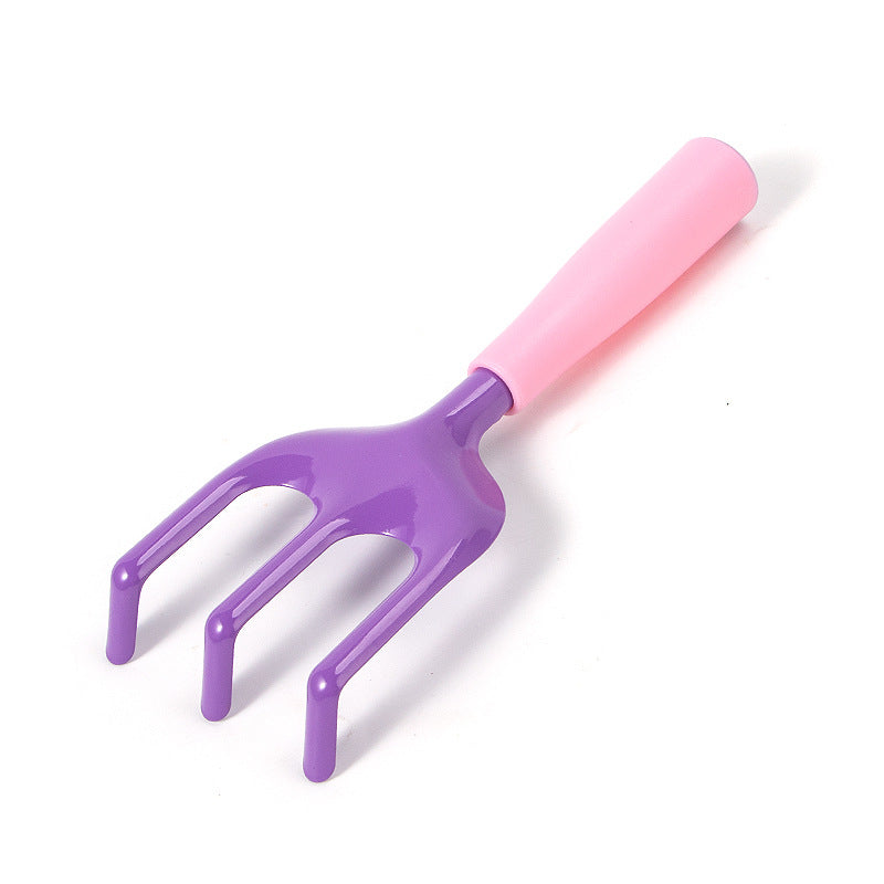 Children's gardening tools beach sand digging small shovel spade potted plant planting garden iron pull outdoor push snow shovel plastic