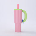 Direct from the source: customizable 40oz stainless steel tumblers for cross-border e-commerce. high-value, large-capacity tumblers with stylish handles - wholesale available