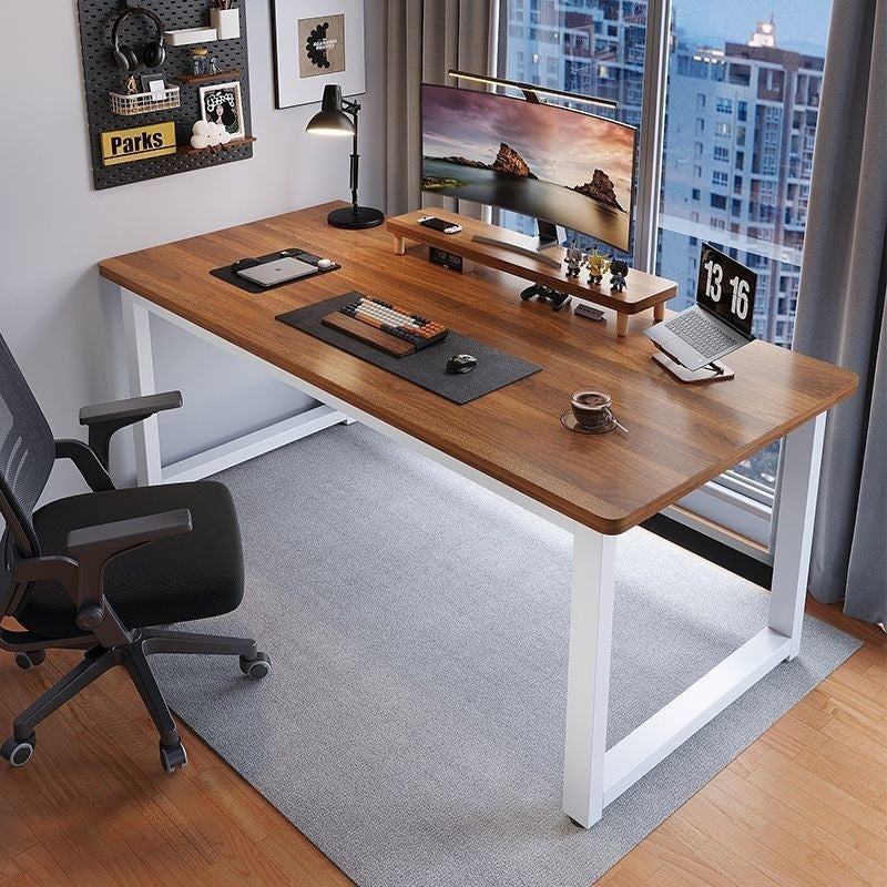 Minimalist computer desk for rent, desktop home office desk, student desk, study desk, wall-mounted bench desk, freestanding