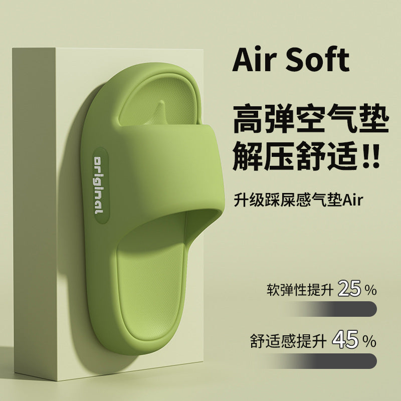 New arrival labeling thick sole non-slip eva sandals thick soleeva non-slip bathroom women's slippers home portable