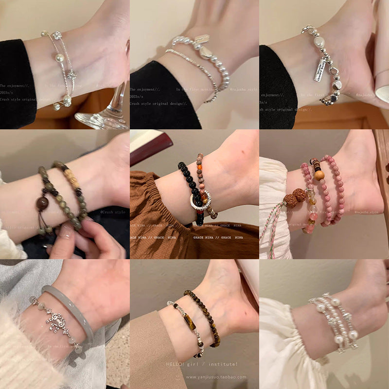 [blind box random] earrings, rings, necklaces, bracelets, random hair, popular style, night market accessories, wholesale