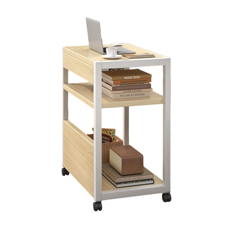 Shelf next to the computer desk Floor-to-ceiling office Under the desk File storage and sorting station Multi-layer mobile host bracket