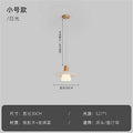 Japanese style restaurant chandelier casual modern dining table bar lamp log style bedroom study lamp scandinavian flying saucer small