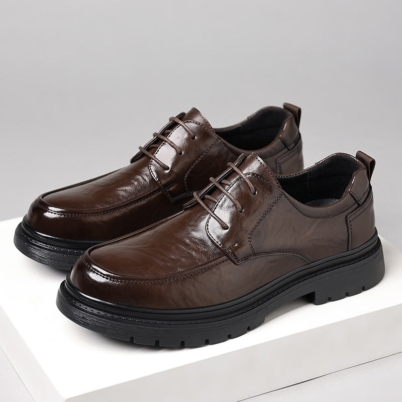 Authentic leather men's shoes - hot seller 2024 new arrival - business formal, casual, versatile, wedding, groom shoes for men