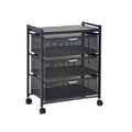 Kitchen vegetable basket storage rack floor-standing for home fruit and vegetable storage rack multi-functional multi-layer storage basket