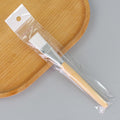 Beauty brush wooden pole facial mask brush beauty tool makeup brush solid wooden pole residual powder blush powder bottom loose powder brush
