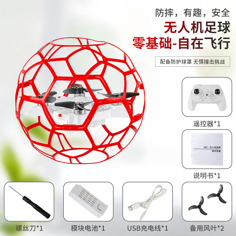 20mm football drone aircraft - specifically designed for youth competitions, elementary school education, anti-collision remote control aircraft for kids