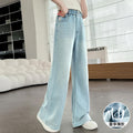 Girls' pants:  summer new arrivals - stylish straight-leg trousers, lightweight wide-leg jeans for older girls, slim-fit summer denim pants for kids