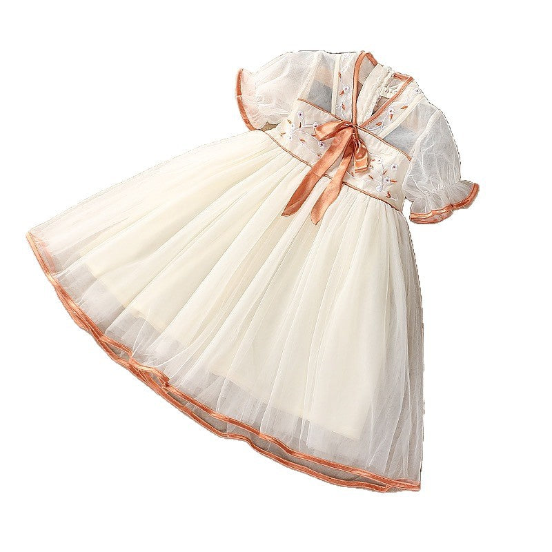 Girls' summer dresses  new styles: chic princess dresses for little girls, children's skirts, girls' summer clothing