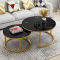 Coffee table living room home round table small apartment light luxury minimalist sofa tea table modern 2025 new balcony table