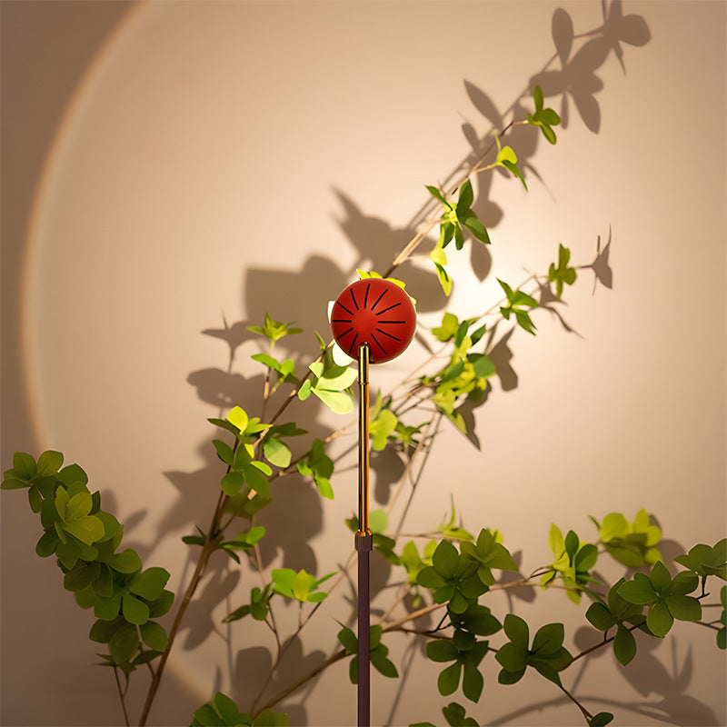 Little red riding hood light and shadow floor lamp living room sofa next to accessible luxury bedside bedroom decoration reading atmosphere lamp