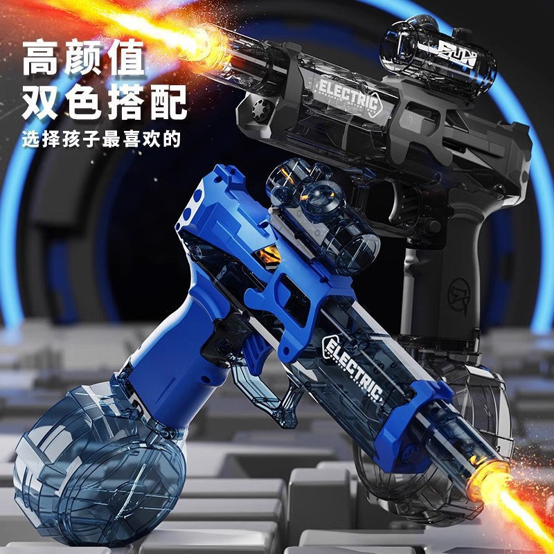 fire ice mouse electric continuous water gun automatic large capacity high pressure water gun kids toy wholesale
