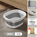 Wavy square [no lid] elegant grey + ginger tea bags (30 count)