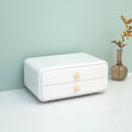 Cosmetic organizer box desktop storage rack drawer-style organizer vanity dustproof lipstick skincare storage box