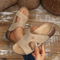 new women's sandals & slippers - hot export style, wedge heel, plus size, cross-border mom shoes, rocker sole, comfortable