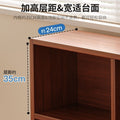 Bookshelf storage rack simple floor-standing wall-mounted storage cabinet rental house multi-layer living room for home bedroom small bookcase