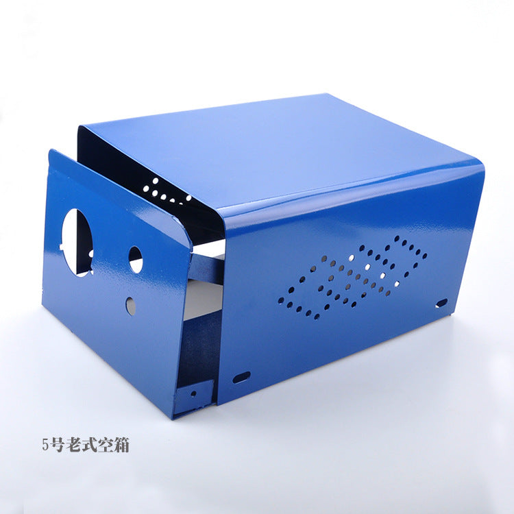 Direct wholesale 3KW hollow heat dissipation blue empty box durable protection generator distribution box small watch box accessories