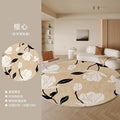 Distributed round carpet classy sense of accessible luxury living room bedroom bedside coffee table sofa no-wash, wipeable and maintenance-free floor mat