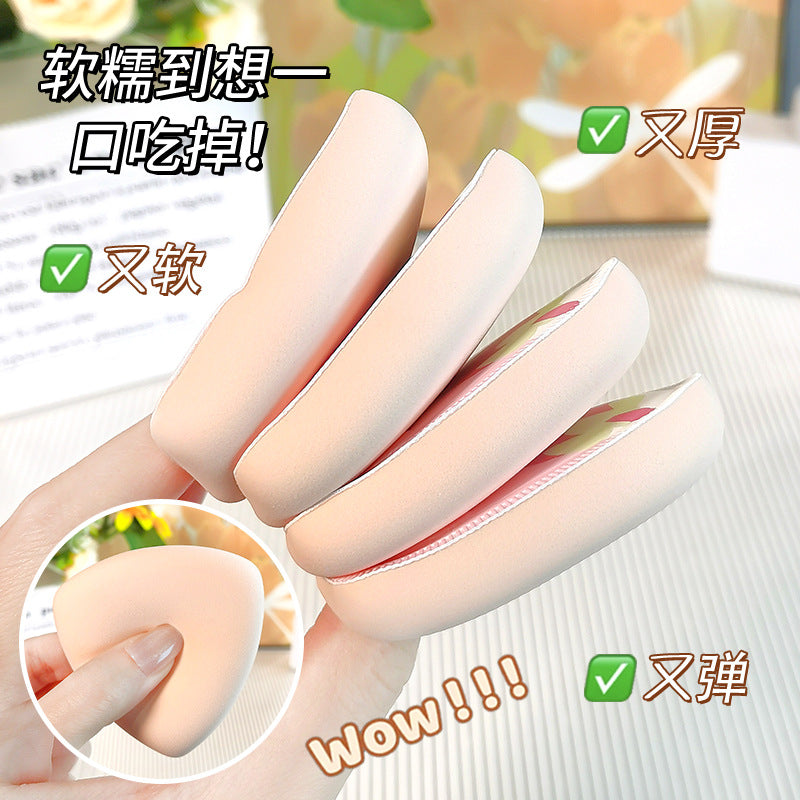 Small fresh fashion air cushion dry powder puff soft waxy marshmallow beauty egg super soft powder bottom liquid traceless air cushion puff