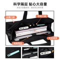 Large capacity business briefcase waterproof document bag conference folder oxford cloth file bag with custom logo printing