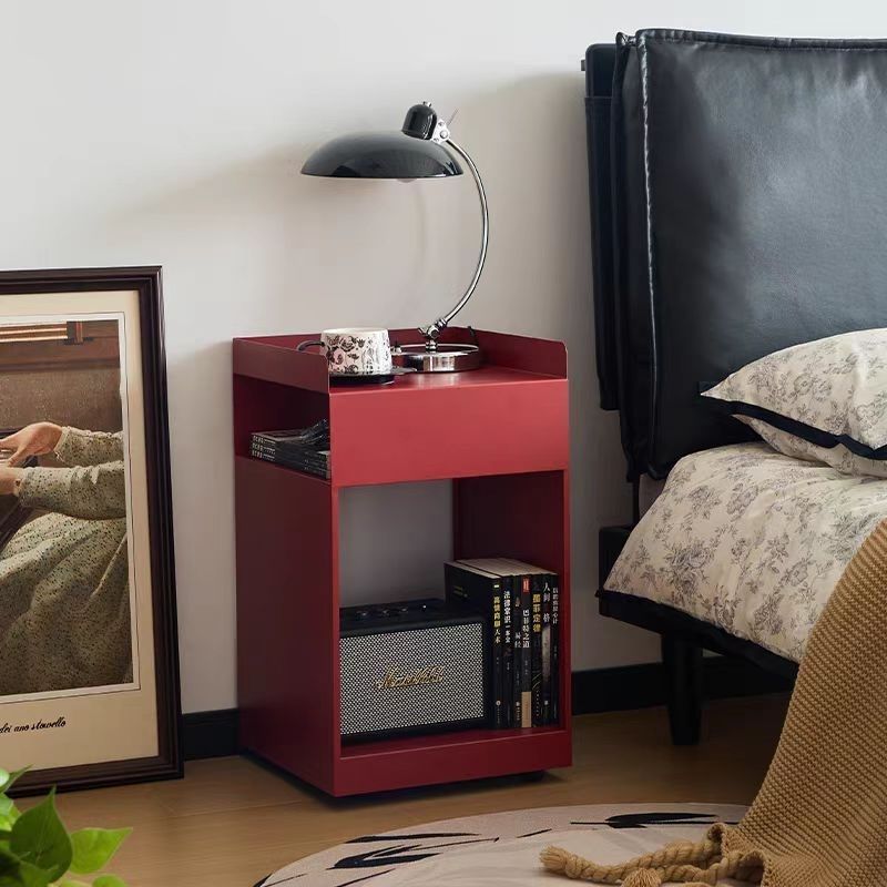 Nordic living room small side sofa bedside modern bedroom simple coffee table corner bedside table mobile storage edge