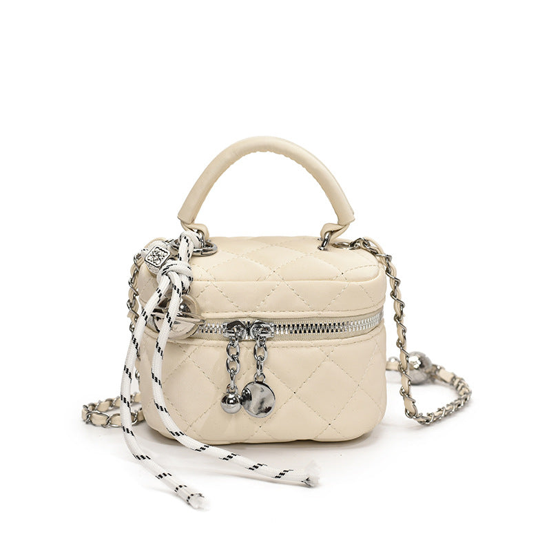 Xiaoxiangfeng bag for women 2025new arrivalquilted mini satchel bag classy sense easiest for match chain shoulder crossbody bag