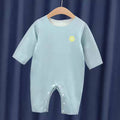 Infant and toddler german velvet romper - unisex, comfortable double-sided fleece, stylish onesie for home and crawling