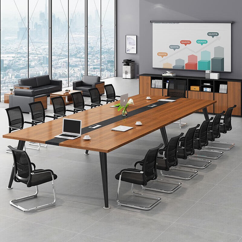 Saint-li conference table and chairs - long table, small meeting, training, office desk - minimalist modern design