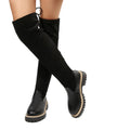 autumn new arrival: women's over-the-knee boots for cross-border e-commerce, plus sizes available. wholesale price: $0.67. dropshipping available for  and