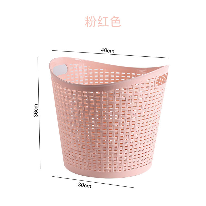 Simple dirty clothes storage basket Household stackable dirty clothes basket Laundry basket Japanese plastic dirty clothes basket storage basket