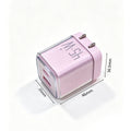 Wow customized 45w dual port a+c apple charger qc3.0pd protocol usb multi-port fast charging charging head