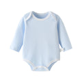 Baby romper, spring and autumn triangle crawl long sleeves, male and female baby cotton 0-1 years old jumpsuit, girl butt wrap