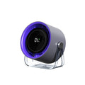 Desktop 100-speed stepless fan usb rechargeable digital display brushless turbine small fan kitchen wall-mounted desktop fan