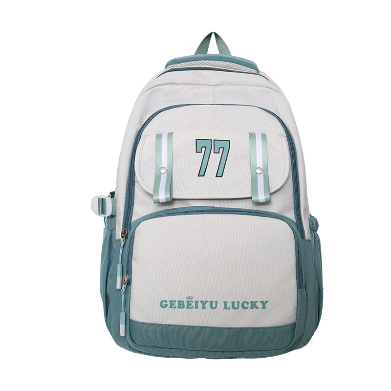 New primary and secondary school children's schoolbag Korean version large-capacity student campus backpack waterproof travel computer backpack