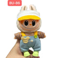 Only clothes for sale labubu doll clothes 17cm doll labubu sitting party generation 2 replacement clothes suit