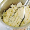 Kitchen masher stainless steel potato masher baby food supplement manual fruit crusher