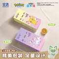 Pokémon straw plastic box pregnant women kids transparent food grade plastic disposable single independent tip
