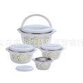 Export cross-border factory direct sales abs plus stainless steel safety pot thermal insulation lunch box thermal insulation bucket fresh-keeping box four-piece set