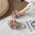 Influencer-approved women's summer slippers, korean-style, trendy and instagrammable, 2021 new collection, fairy-style floral print, versatile, non-slip, beach-ready sandals and slippers